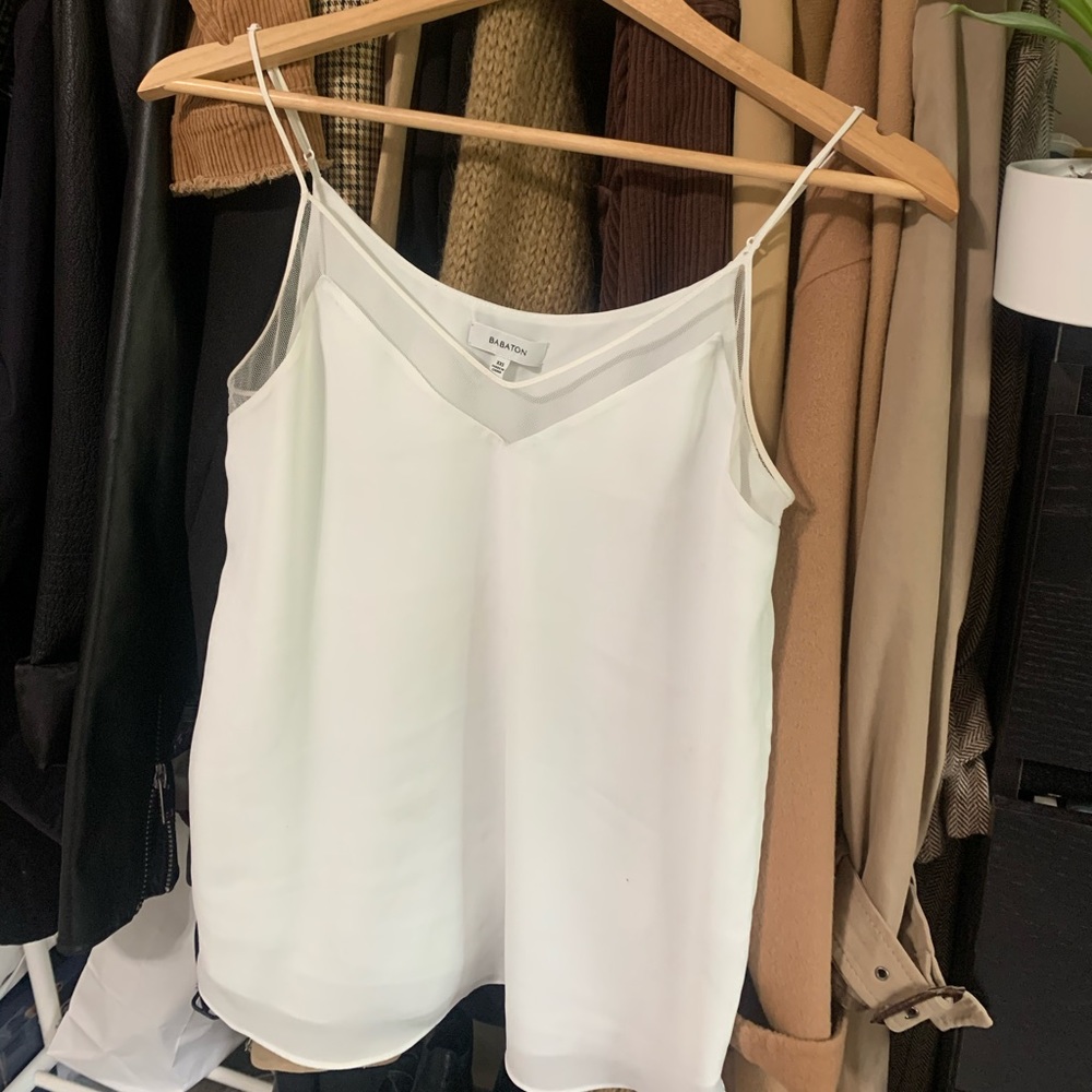 ARITZIA Babaton camisole in white